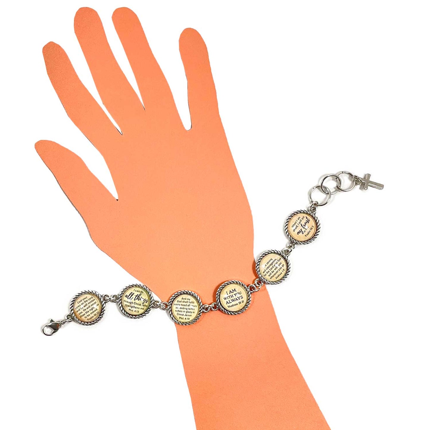 Worn With Grace - Serenity Prayer Christian Bracelet