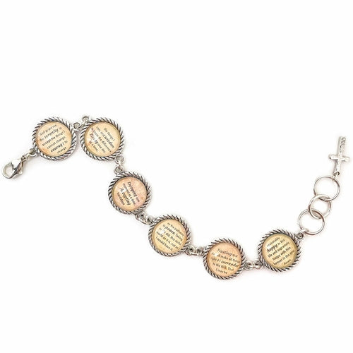 Worn With Grace - Serenity Prayer Christian Bracelet